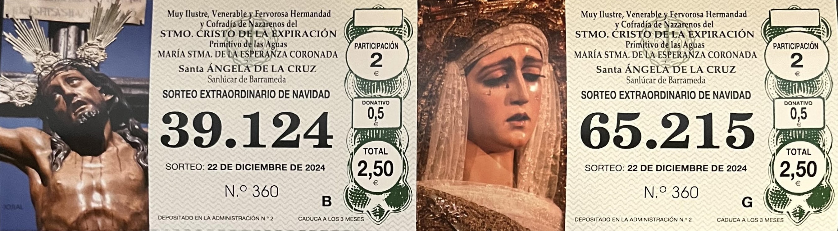 PARTICIPACIONES DE LOTERIA DE NAVIDAD